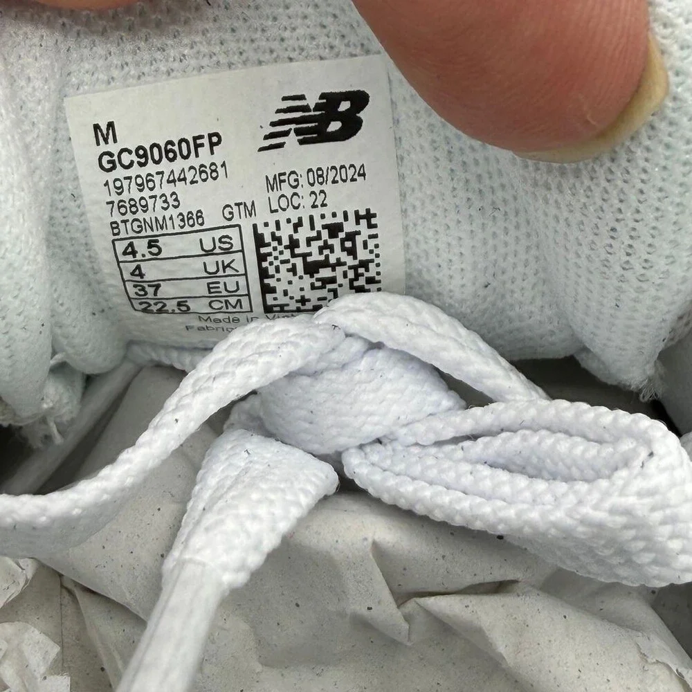 New Balance stitching little